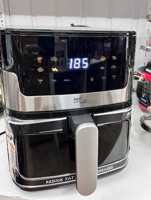 Аэрогриль zepline 4200 Вт  Безмасляна Фритюрниця Електрична Мультіпічь