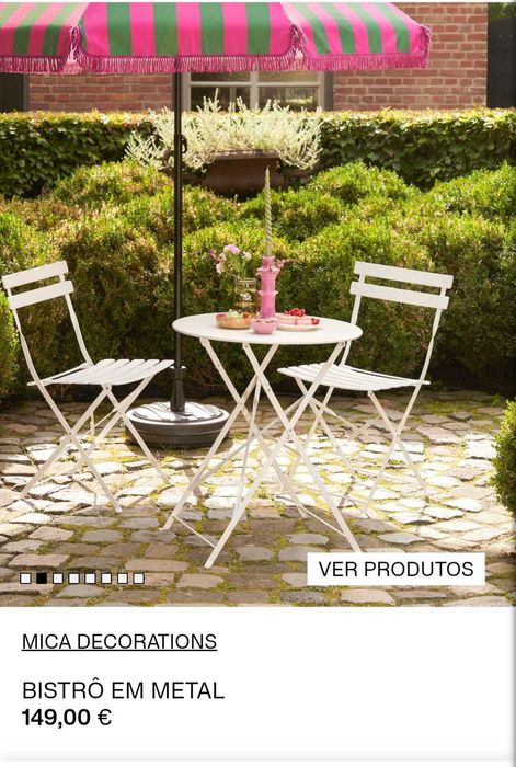 Conjunto Mesa e Cadeiras