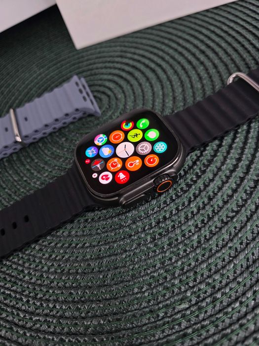 Smartwatch HK Ultra2 Max – AMOLED, połączenia, sport, zdrowie – NOWY