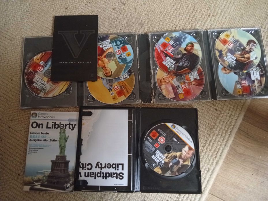 Gry na PC - GTA IV i V