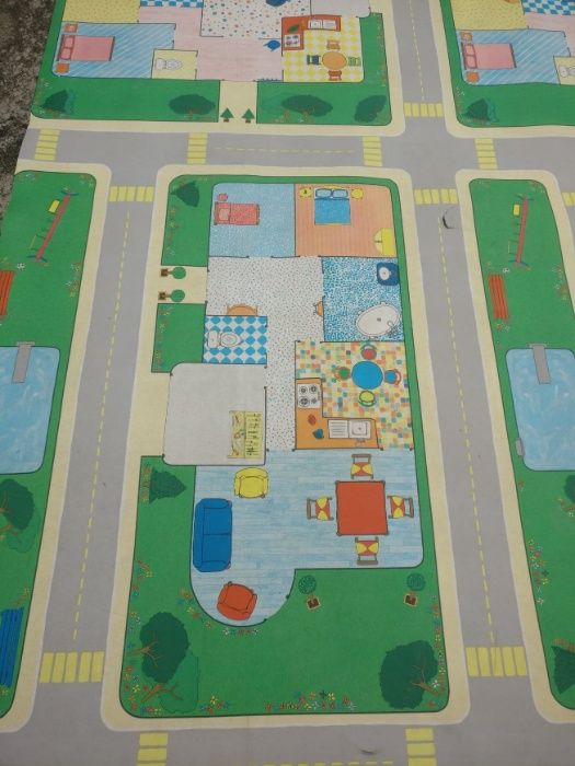 tapetes em plástico