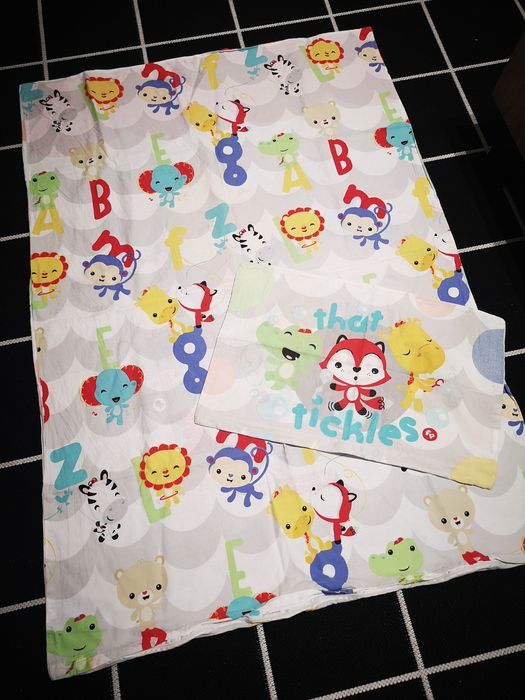 Pościel niemowlęcą 100x135 biała Fischer Price