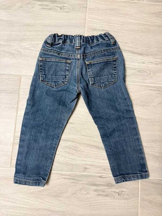 Dżinsy spodnie dziewczęce rurki 92 cm