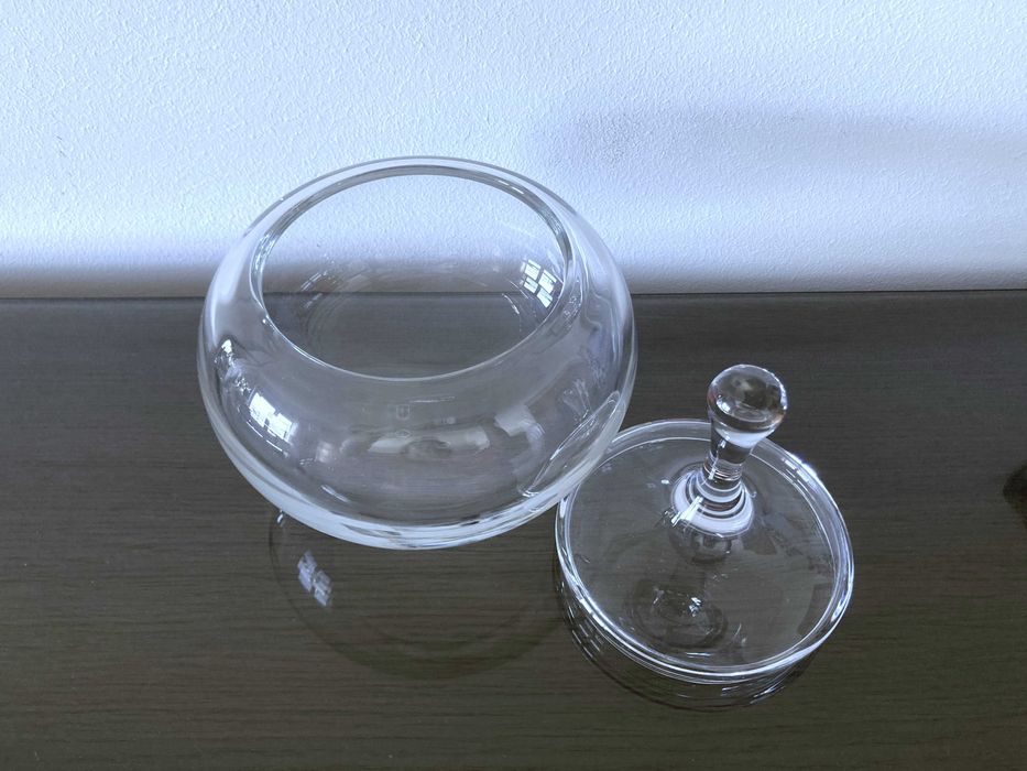 Compoteira de cristal marca Atlantis