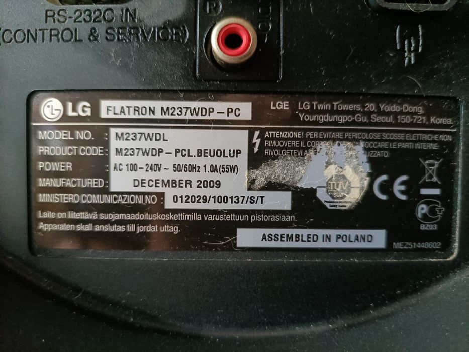 Monitor HD z TV LG Flatron HDMI 23 cale Łódź