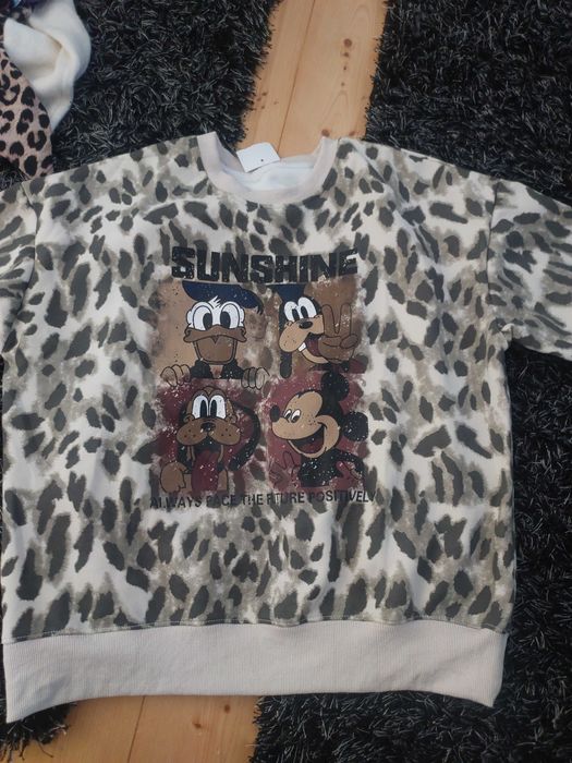 Nowa bluza panterka myszka