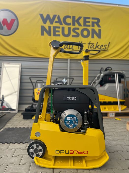 Zagęszczarka WACKER NEUSON DPU 3760 Hets 37kN 275 kg Nowa FV