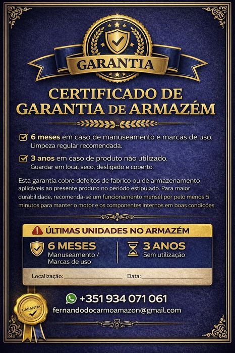 Gerador profissional 8500W