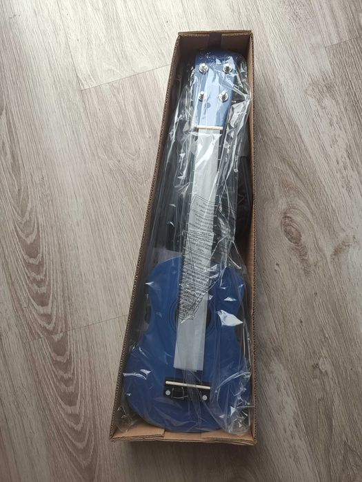 NOWE Ukulele sopranowe Martin Smith niebieskie z pokrowcem