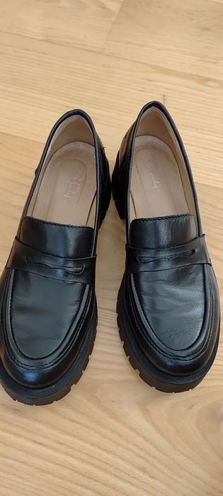 Skórzane mokasyny dolce pietro