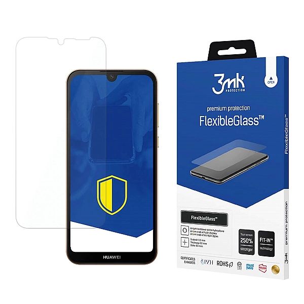 Szkło hybrydowe 3mk FlexibleGlass™ na Huawei Y5/2019