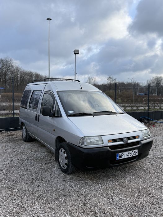 Na Sprzedaz Citroen Jumpy 1.9 D /9-Osobowy/Zadbany/Klima/Gwarancja/Hak