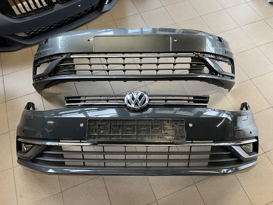 Бампер Golf 7 Бампер Гольф 7 рест Бампер передній Гольф 7 рест
