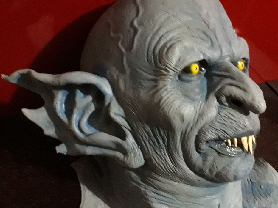 Máscara Alien Louco-Halloween - Carnaval