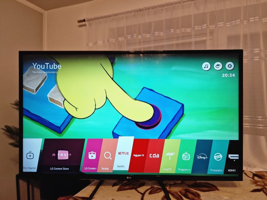 Telewizor LG 49uh610v 4K SMART TV DVB-T2 WiFi