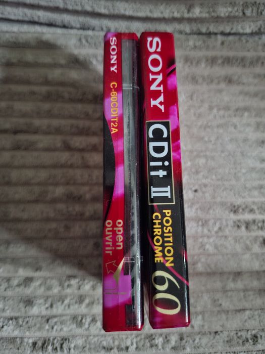 2x kaseta magnetofonowa Sony CDitII 60