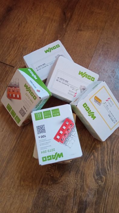 Wago złączki nowe