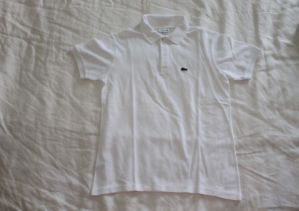 Polo branco  - Lacoste