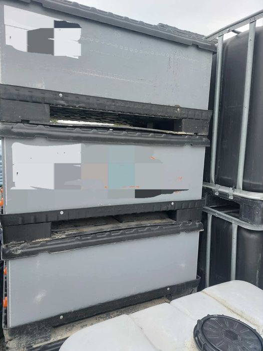 Skrzyniopalety plastikowe