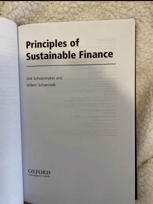 Principles of Sustainable Finance