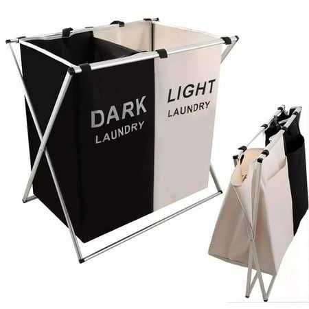 Кошик для білизни Складний органайзер 2 або 3 відсіки Ящик для белья