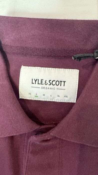 футболка lyle Scott S поло