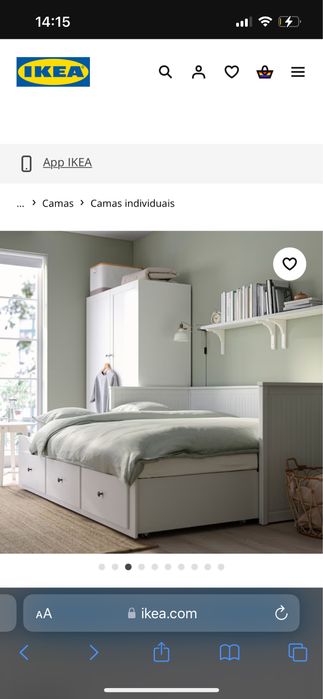 Cama ikea + colchao