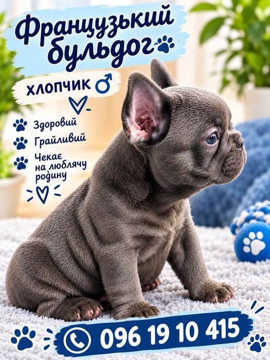 Французький бульдог. Хлопчик.
