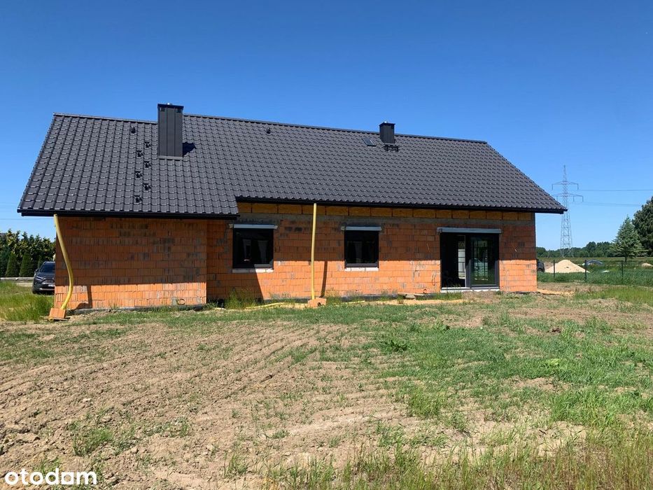 Nowy dom wolnostojący w Szklarach Dolnych - stan deweloperski.
