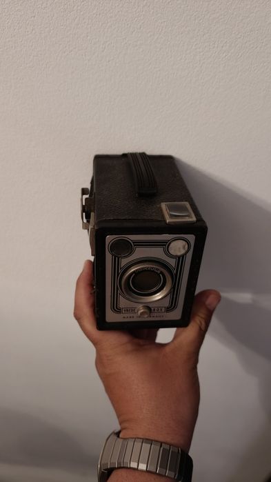 Máquina fotográfica alemã vintage