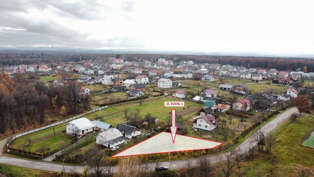 Земельна ділянка поряд з м.Моршин в с.Баня-Лисовицька