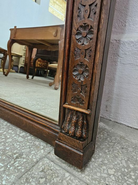 Duże lustro neorenesansowe Francja /