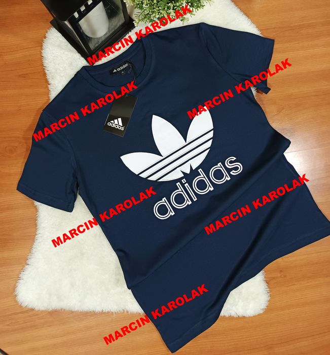 Koszulka męska Adidas granat XL pobranie 24H