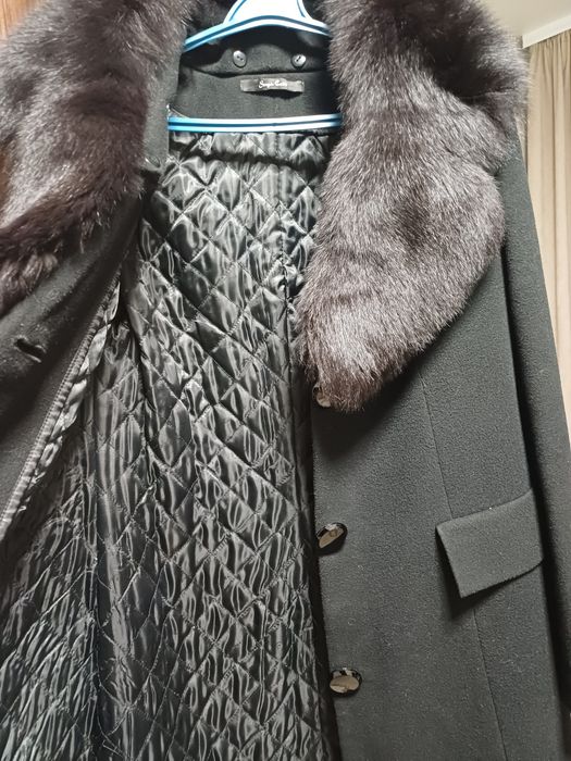 Пальто зимове кашемірове