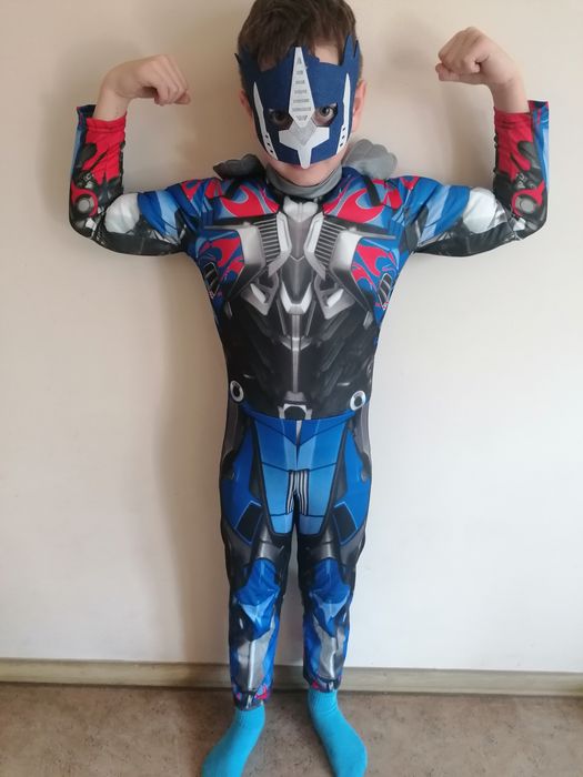 Karnawałowy strój transformers