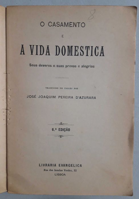 Livro PA-2 - O Casamento e A Vida Doméstica