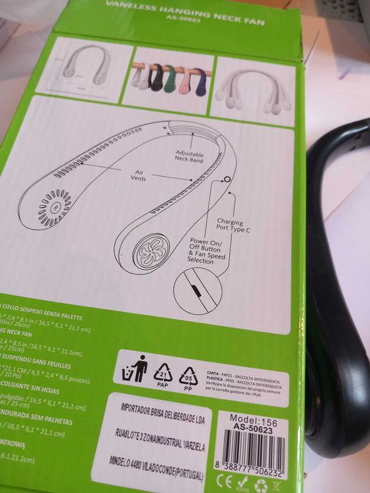 Ventoinha de pescoço