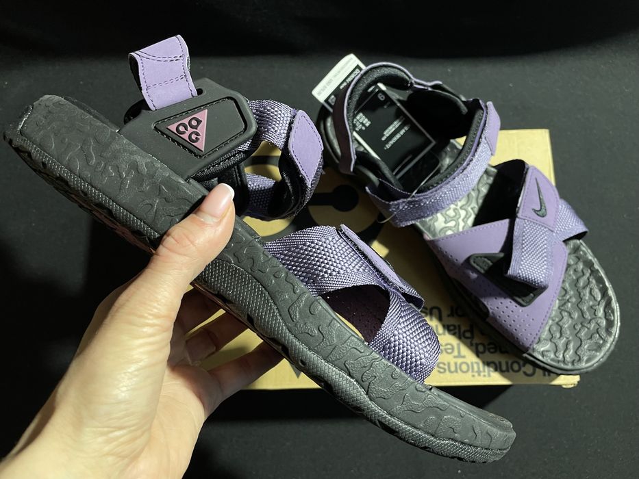 Сандали Nike Acg Air Deschutz оригинал фиолетовые мужские босоножки: 2 ...