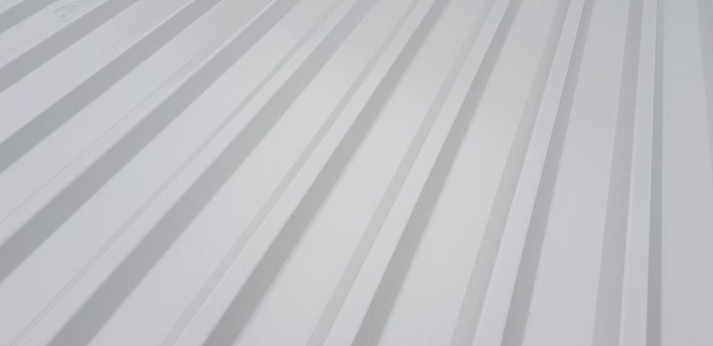 blacha biała dachowa trapezowa st 18 grubość 0,50