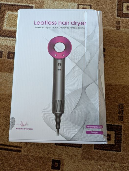 Фен Leafless Hair Dryer + 5 насадок