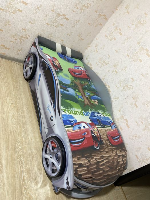 Детская Кровать машинка БМВ