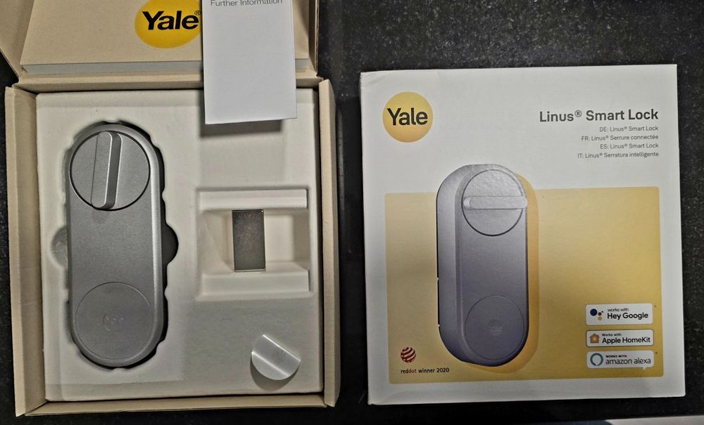 Yale Linus Smart Lock + Cilindro Ajustável + Wi‑Fi Bridge – Excelente