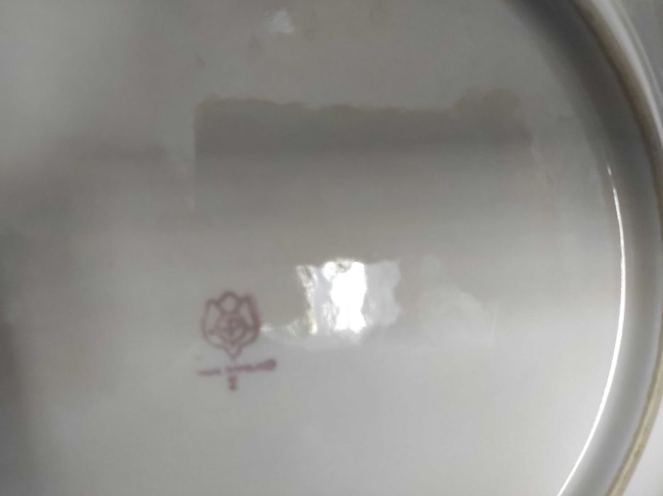 Talerz, patera, porcelit Pruszków