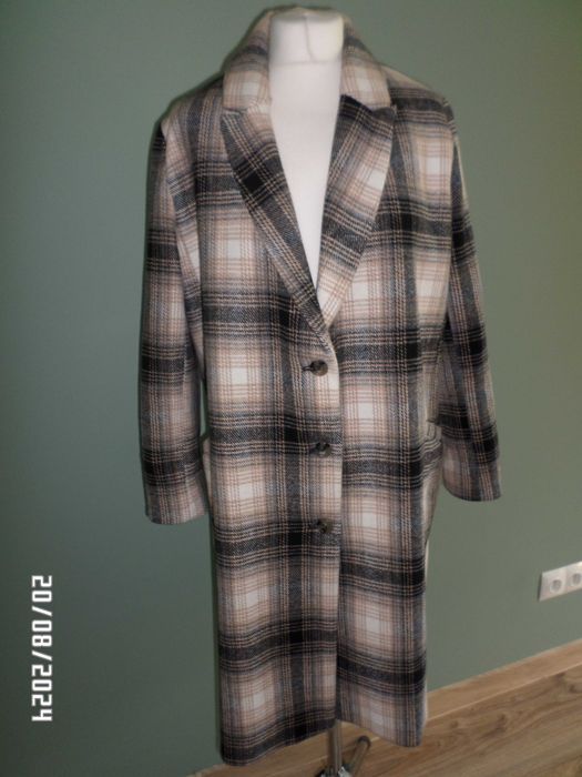 firmowy płaszcz damski-rozmiar-XL-42