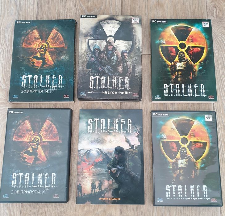 Винтажные игры на дисках для ПК