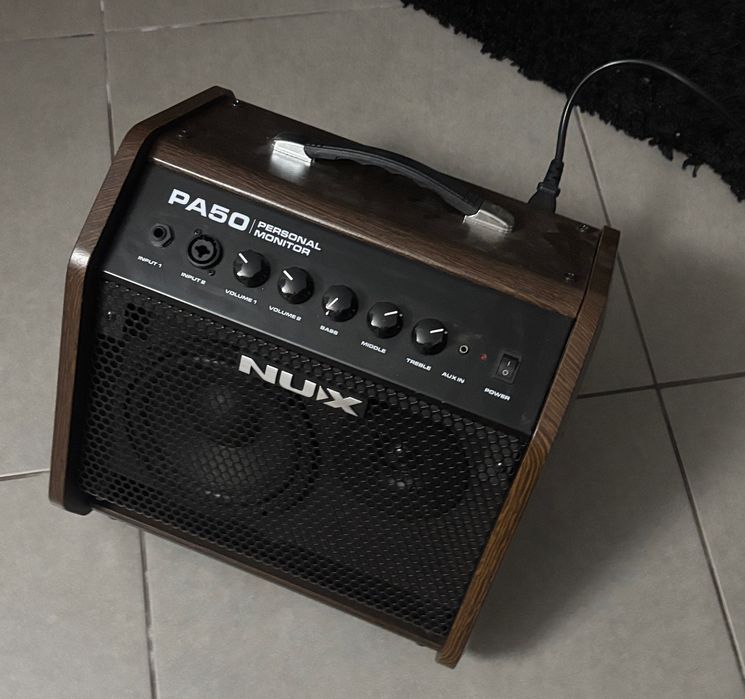 Nux PA 50 Personal Monitoring Amplifier FRFR 50w