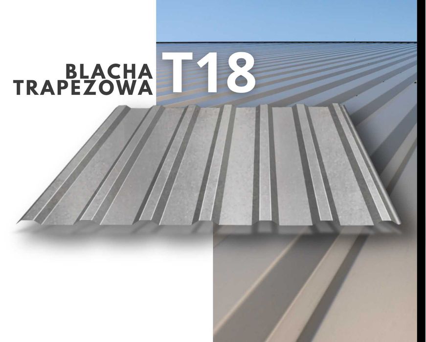 BLACHA TAPEZOWA Blacha na dach Pokrycie dachowe Blachy Trapez Filc