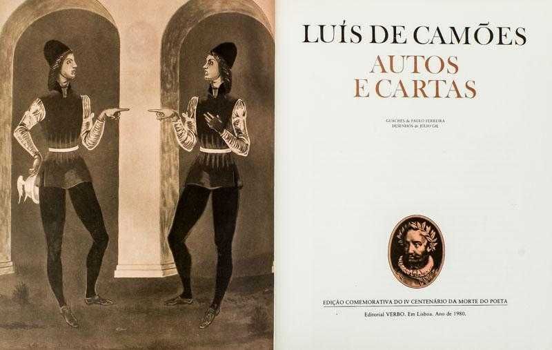 Autos e Cartas - Luis de Camões
