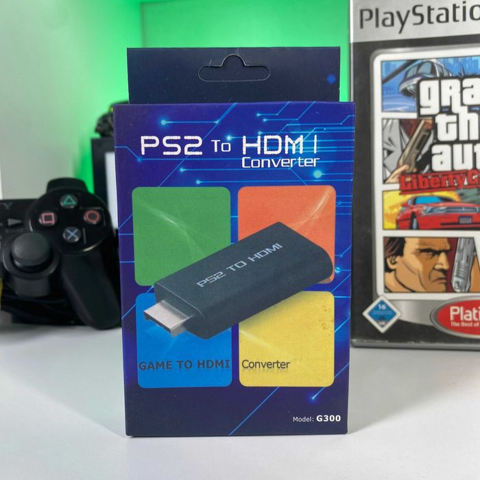 Адаптер до PlayStation 2 HDMI 1.4 + Jack 3.5 - AV Multi Out Новий Перехідник для плейстейшен 2