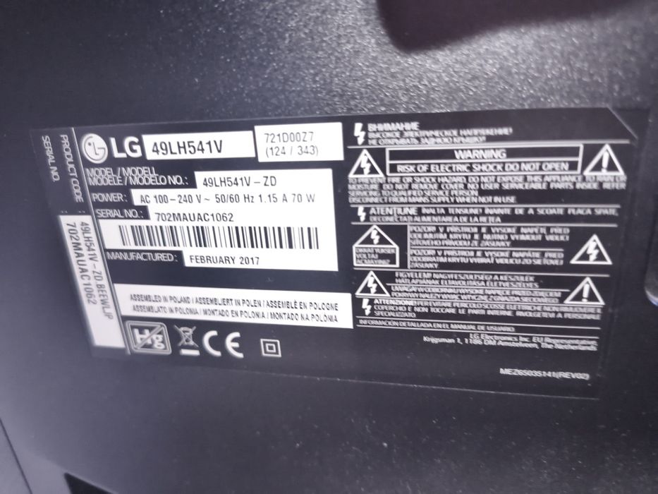 Sprzedam telewizor 49 cali